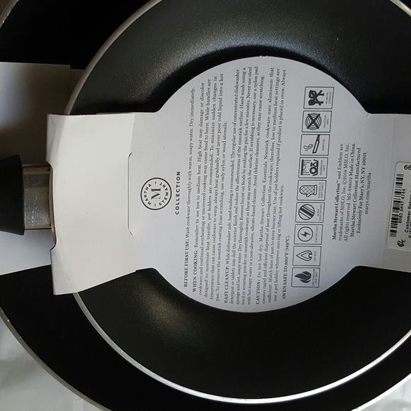Martha Stewart Essentials Non-Stick 2pk - 10" & 8" - Picture 4 of 7